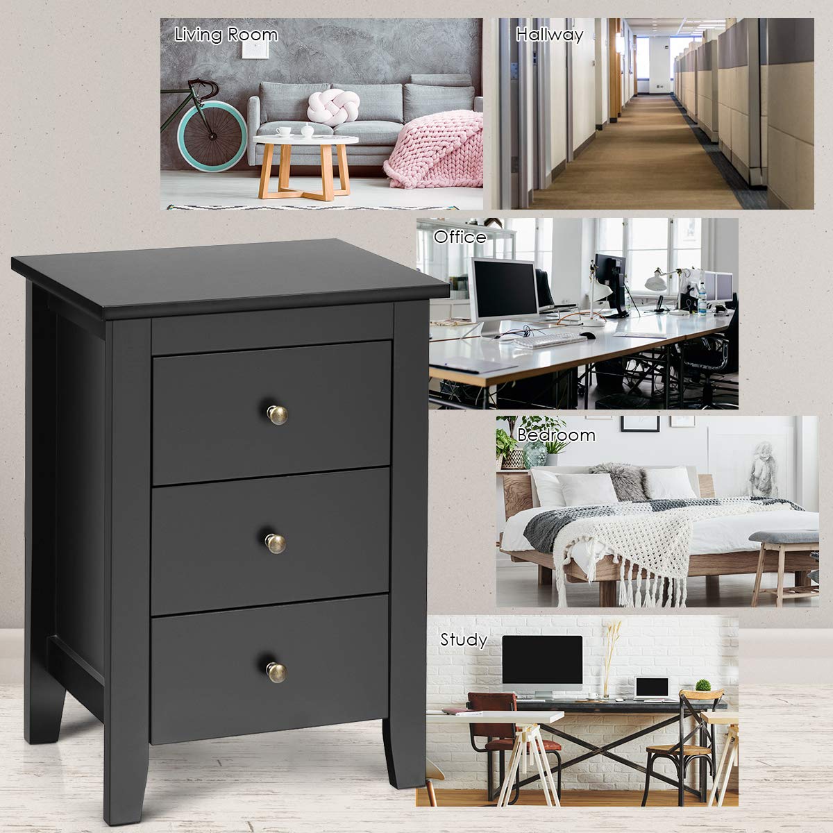 Giantex nightstand on sale