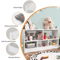 Giantex Kids Bookcase Toy Storage Shelf