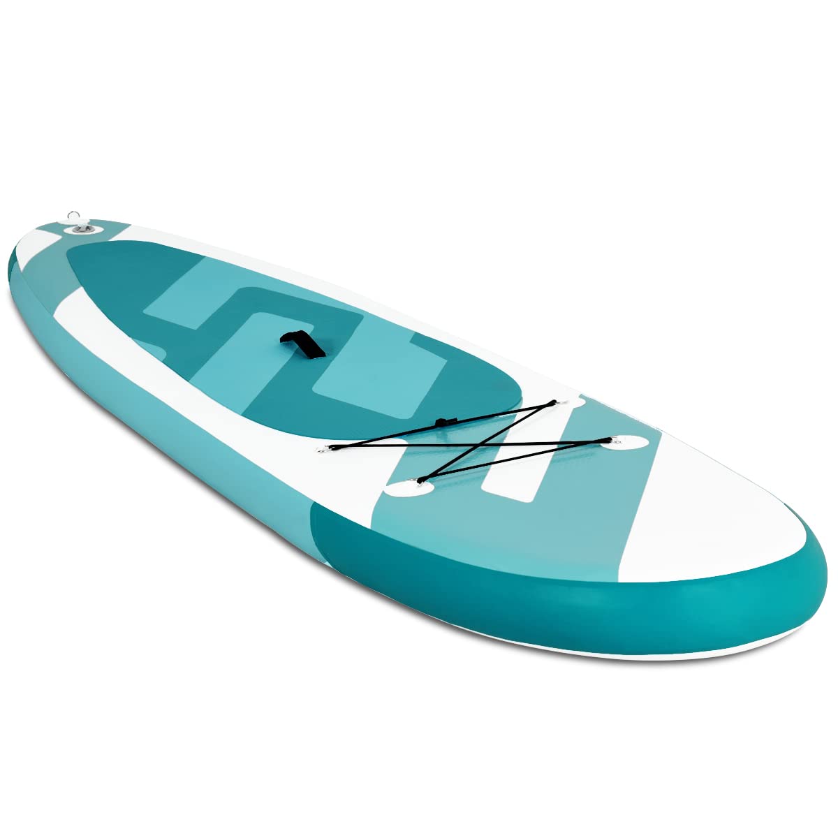 10ft Inflatable Stand up Paddle Board, Floating SUP Paddleboard with ISUP Accessories, 15CM Thick, 10' x 30" x 6"