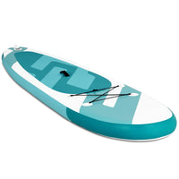 10ft Inflatable Stand up Paddle Board, Floating SUP Paddleboard with ISUP Accessories, 15CM Thick, 10' x 30" x 6"