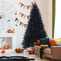 2.25M Christmas Tree, Artificial Black Christmas Tree