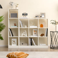 Giantex 4 Tier Bookcase, Floor Standing Open Bookshelf